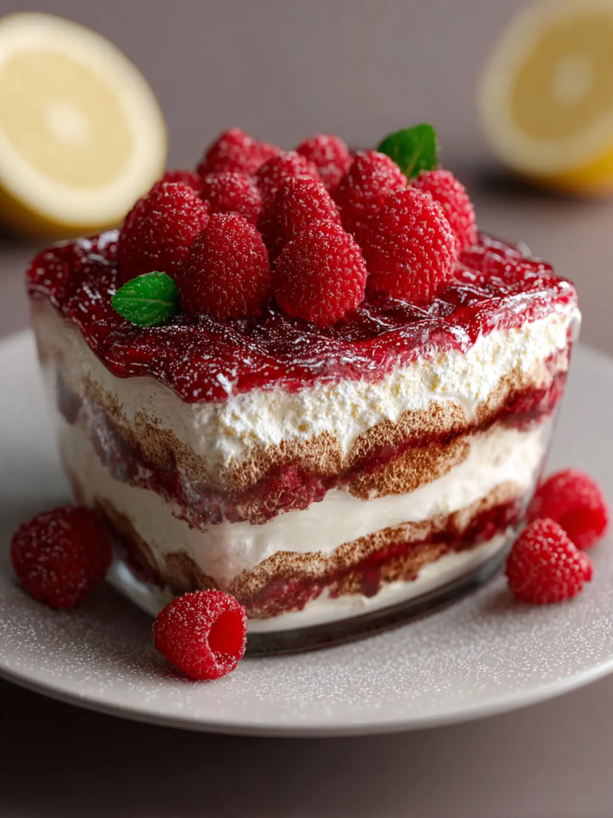 Raspberry Tiramisu First Image