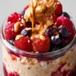 Peanut Butter and Jelly Overnight Oats: The Best Easy Breakfast! 9 Peanut Butter and Jelly Overnight Oats First Image