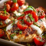 Easy Chicken Caprese Recipe First Image
