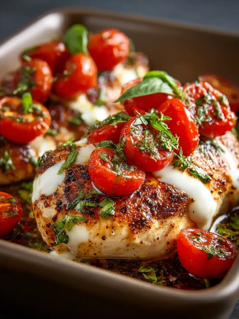 Easy Chicken Caprese Recipe First Image