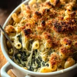 Spinach and Artichoke Baked Pasta Recipe First Image