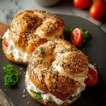 Cottage Cheese Bagels First Image