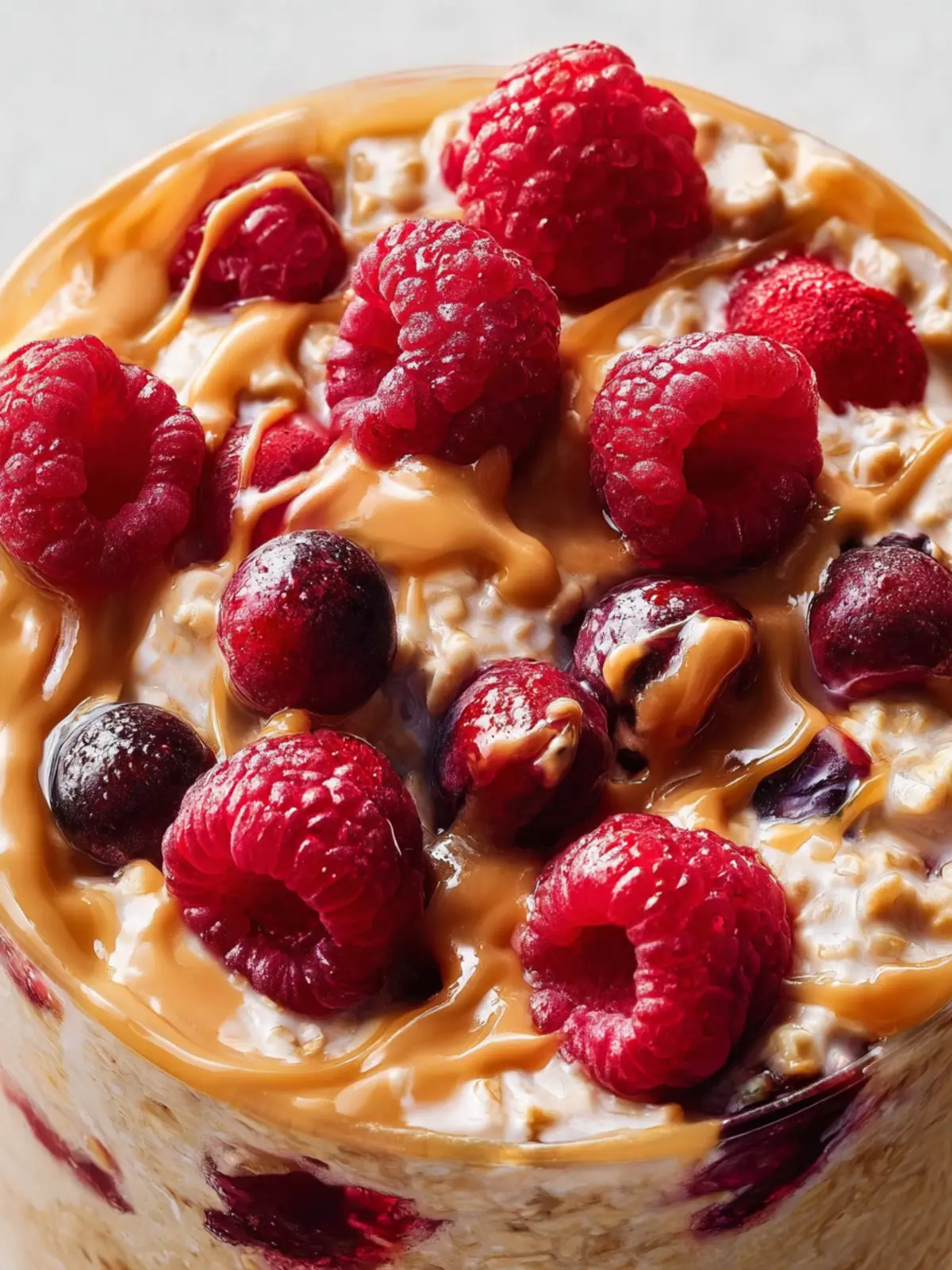 Peanut Butter and Jelly Overnight Oats: The Best Easy Breakfast! 8