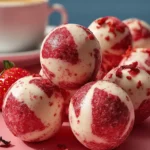 Strawberry Cheesecake Protein Balls First Image