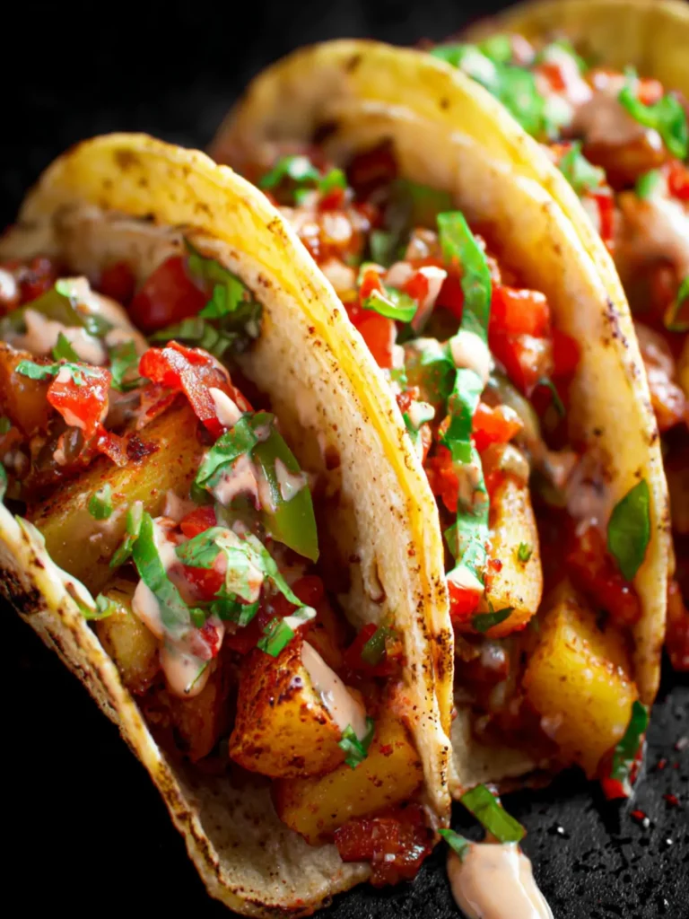 Vegan Potato Soft Tacos First Image