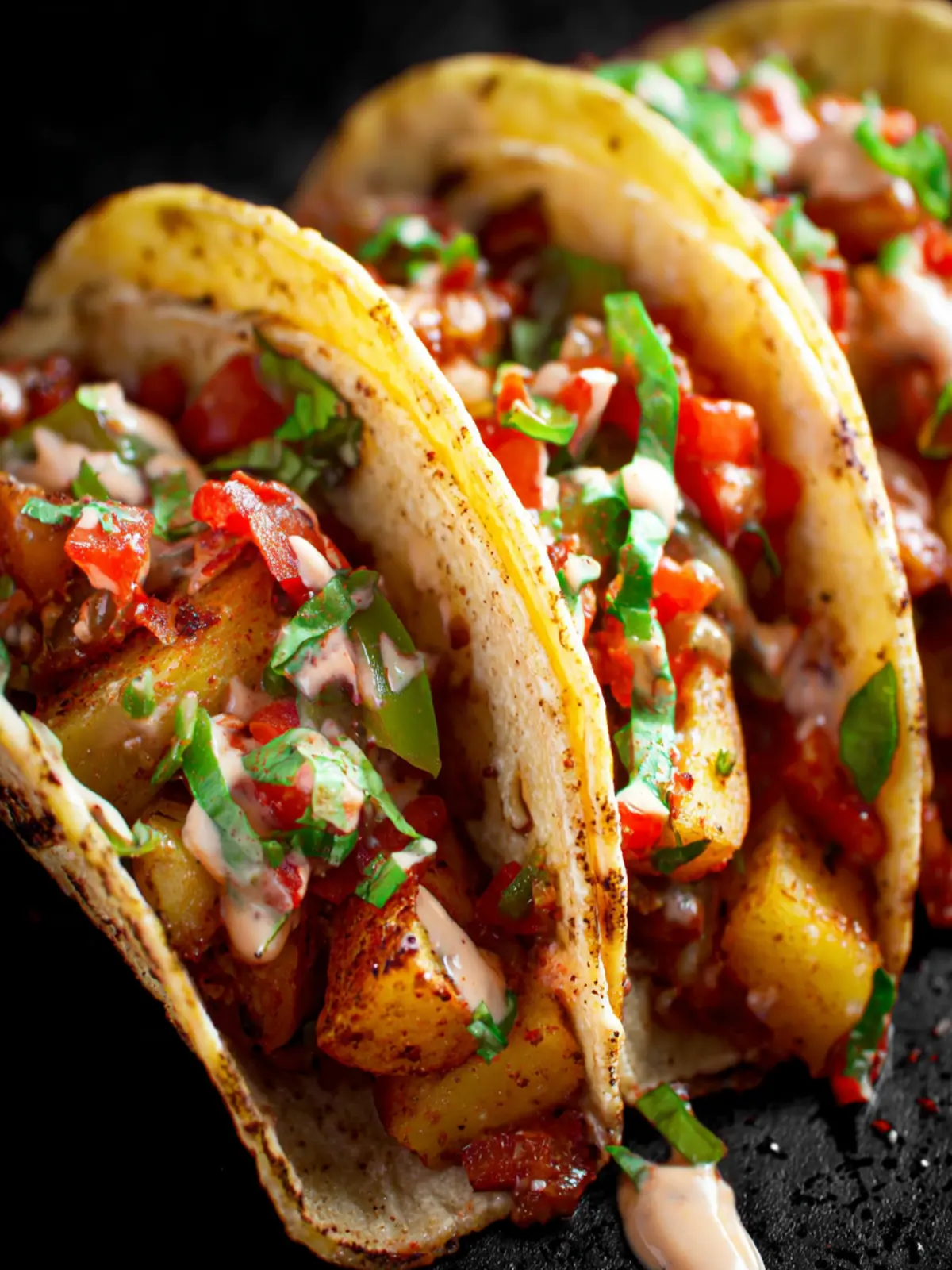 Vegan Potato Soft Tacos First Image