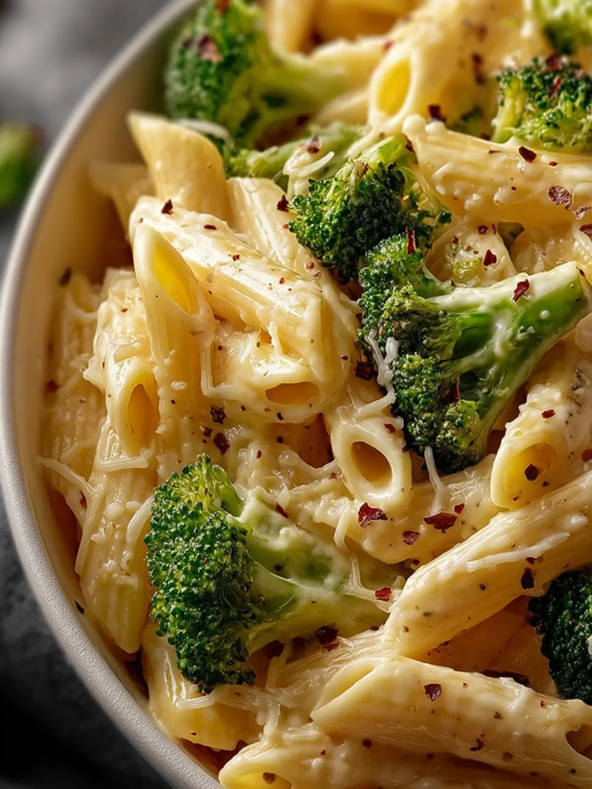 Broccoli Cheese Pasta First Image