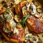Creamy Mushroom Chicken First Image