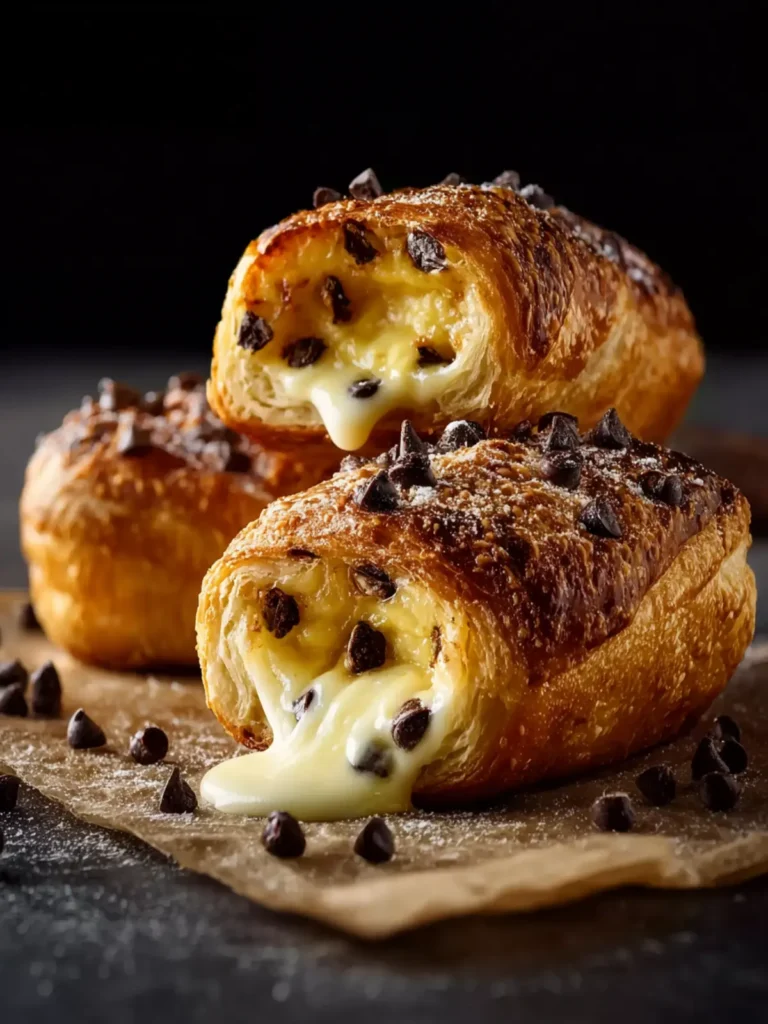 Indulgent Chocolate Chip Custard Brioches for Cozy Mornings