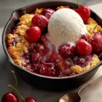Easy Cherry Cobbler Recipe First Image