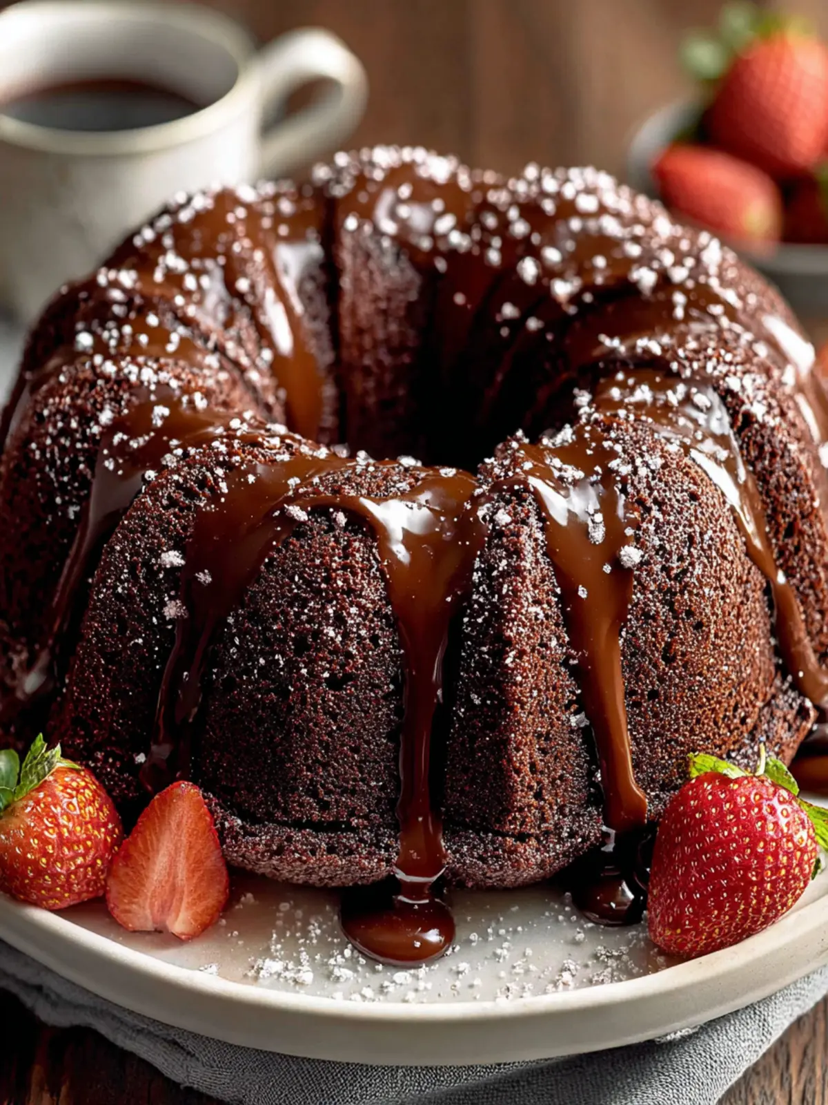 Chocolate Bundt Cake Recipe First Image