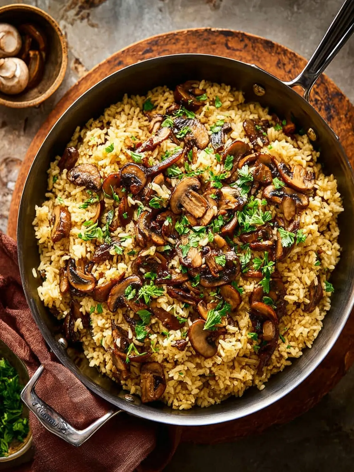 One-Pot Mushroom Rice: Effortlessly Delicious Comfort in a Bowl 7