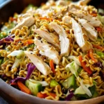 Refreshing Ramen Noodle Salad with Chicken Recipe First Image