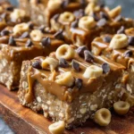 Easy Banana Peanut Butter Oatmeal Bars First Image