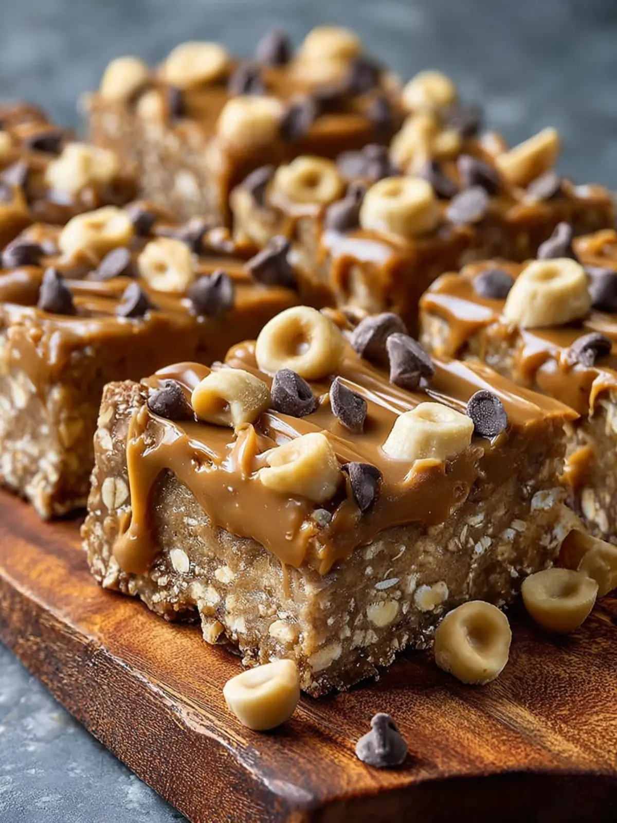 Easy Banana Peanut Butter Oatmeal Bars First Image