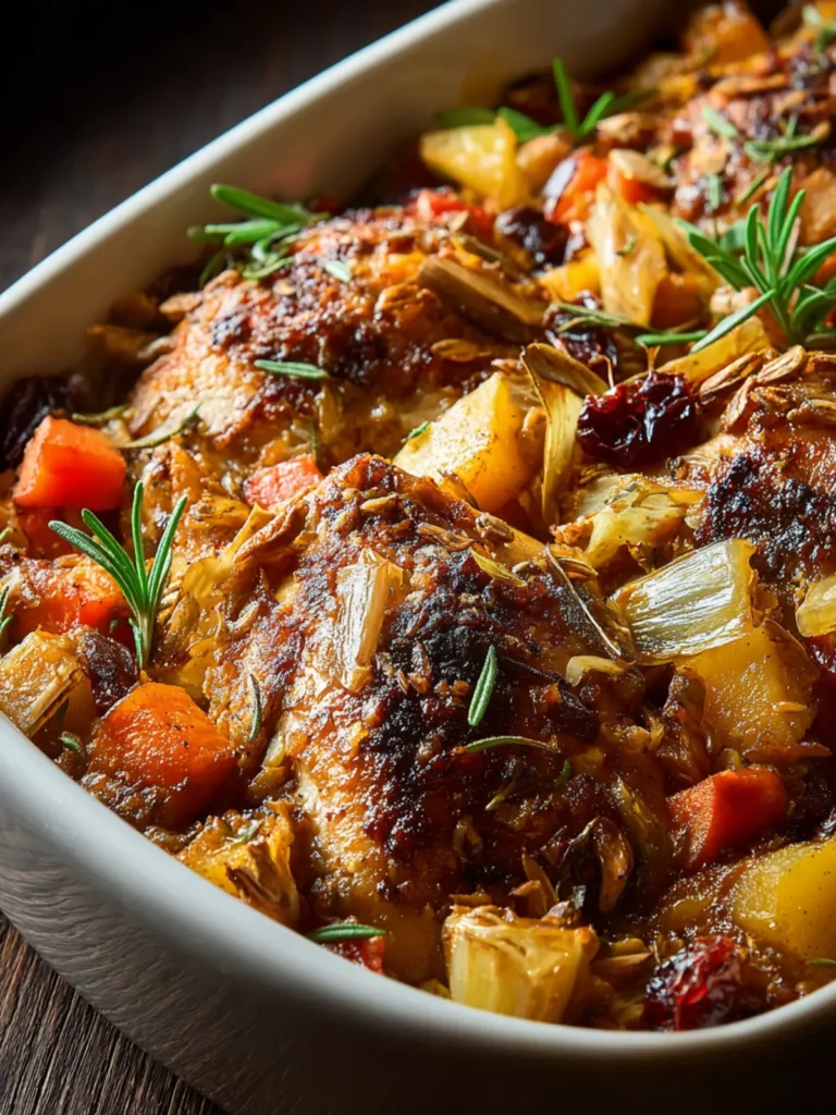 Irresistible Healthy Harvest Chicken Casserole Recipe First Image