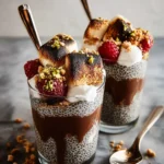 S’mores Chia Pudding Parfaits Recipe First Image