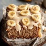 Irresistible Maple Frosted Banana Bread Bars Recipe First Image