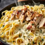 Creamy Chicken Fettuccine Alfredo First Image