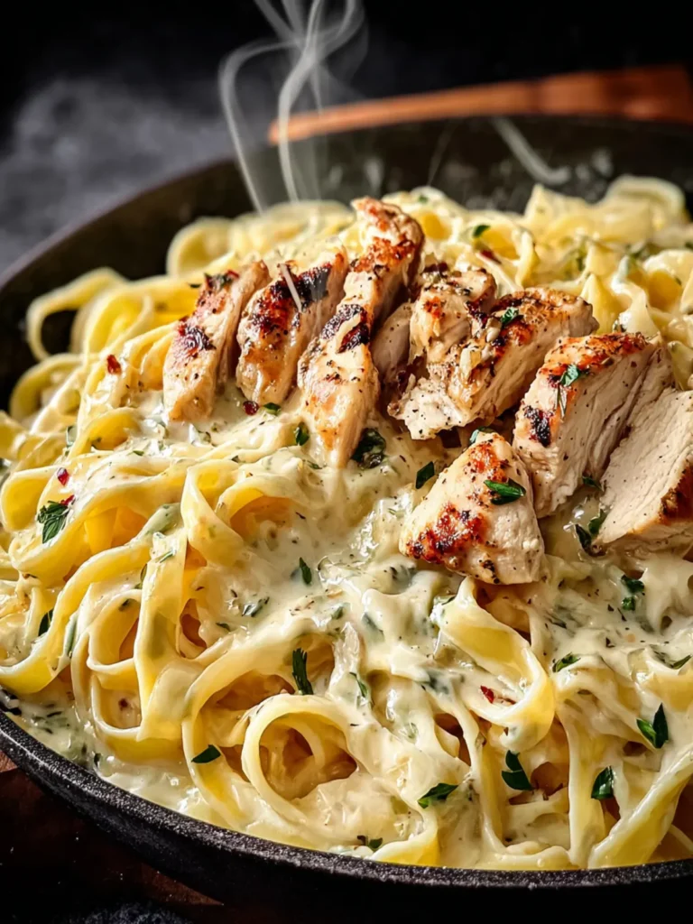 Creamy Chicken Fettuccine Alfredo First Image