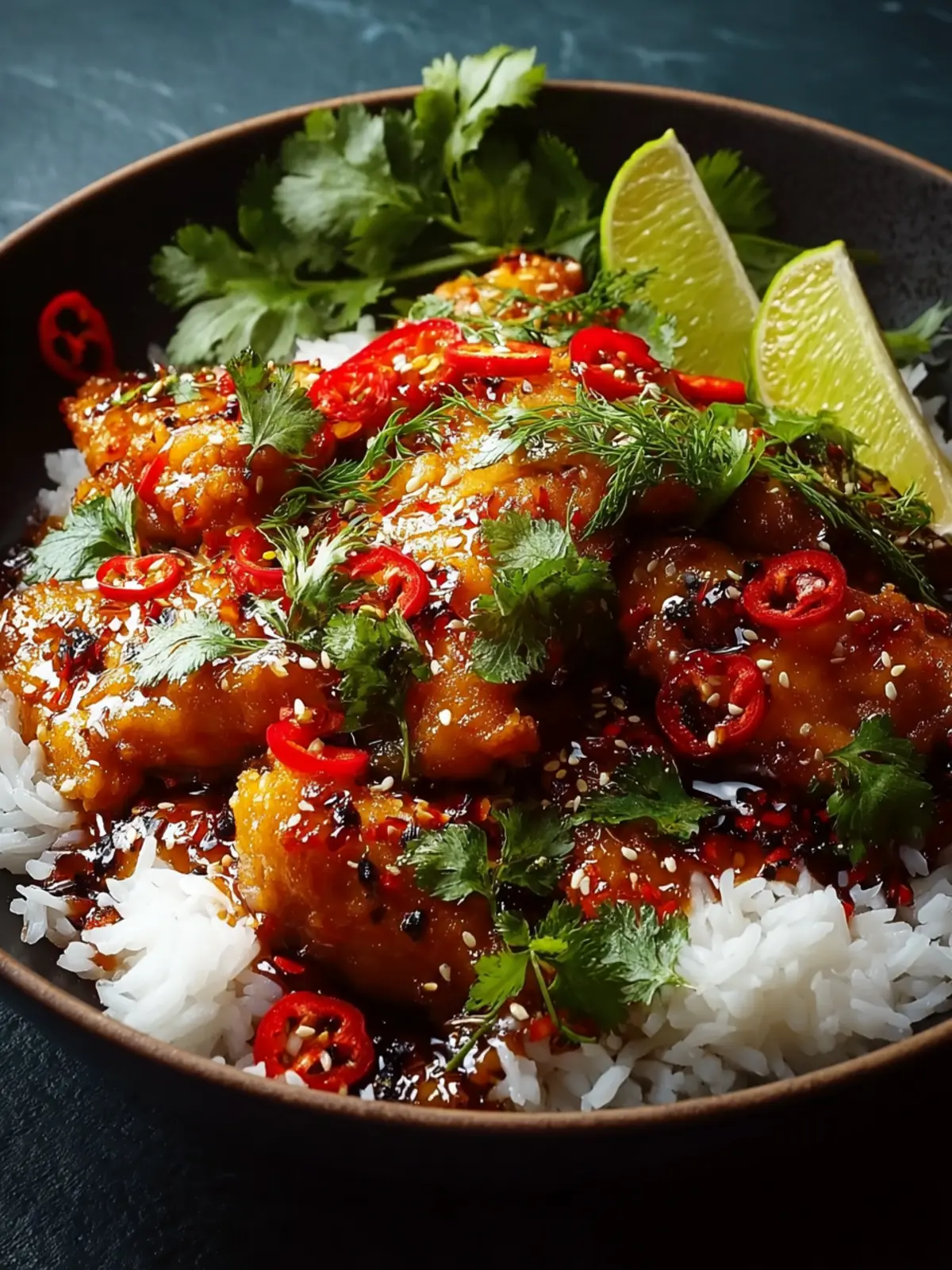 Sweet And Spicy Thai Chicken First Image