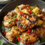 Irresistible Hawaiian Garlic Chicken First Image