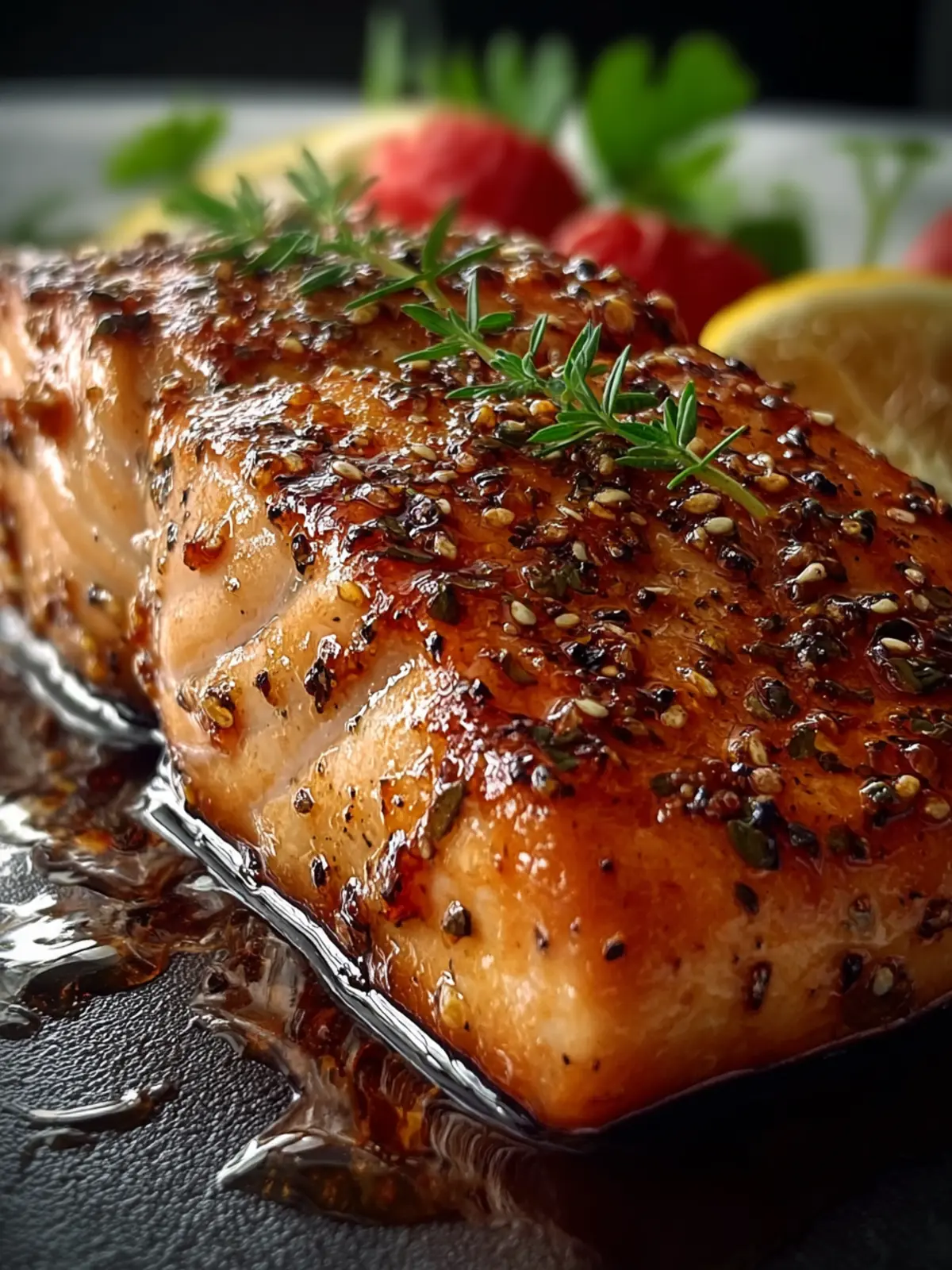 Salmon with Brown Sugar Glaze First Image