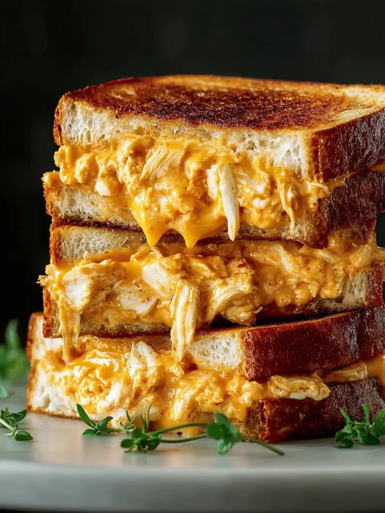 Buffalo Chicken Grilled Cheese First Image