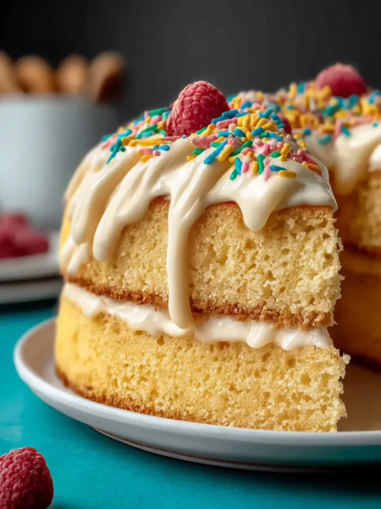 Delightful Vegan Gluten Free Vanilla Cake Recipe First Image