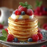 Quick and Easy Cottage Cheese Pancakes First Image