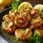Lemon Garlic Chicken Bites First Image