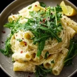Stanley Tucci’s Creamy Lemon Ricotta Pasta with Arugula First Image