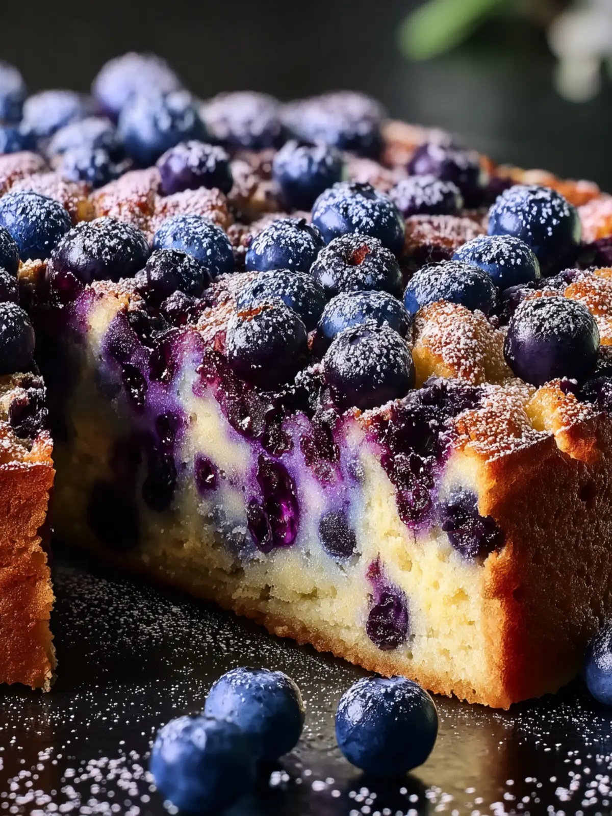 Irresistible Blueberry Ricotta Cake Recipe First Image
