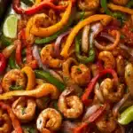 Sheet Pan Shrimp Fajitas First Image