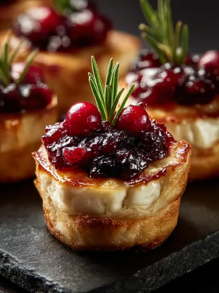 Cranberry Brie Bites First Image
