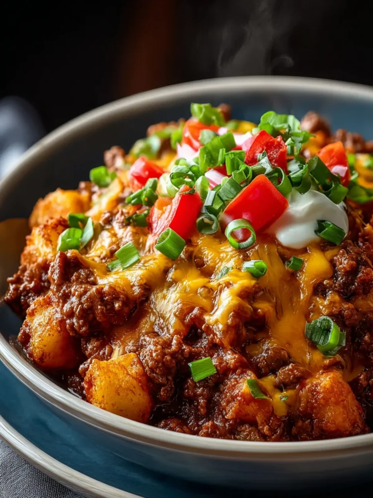 Slow Cooker Cowboy Casserole First Image
