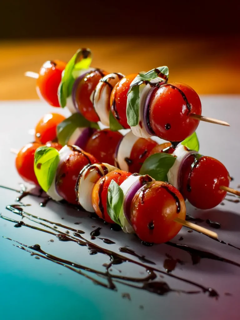 Caprese Skewers Recipe First Image