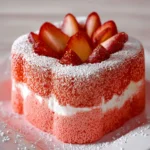 Strawberry Marshmallow Cake First Image