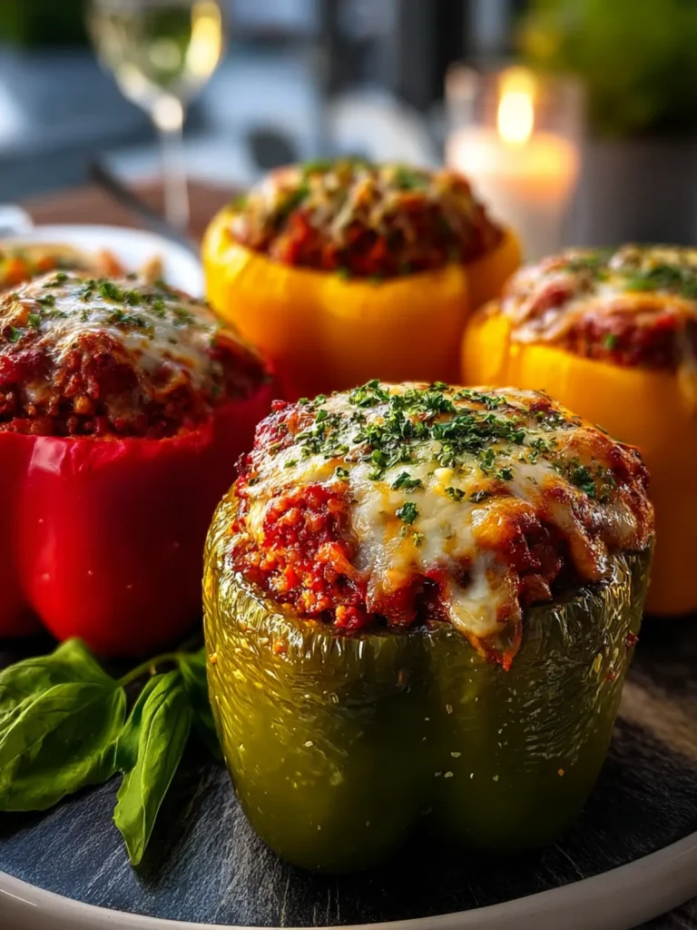 Easy Baked Stuffed Peppers First Image