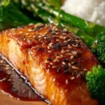 Mouthwatering Maple Glazed Baked Salmon First Image