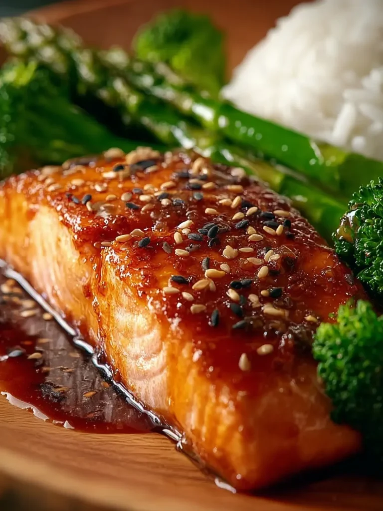 Mouthwatering Maple Glazed Baked Salmon First Image