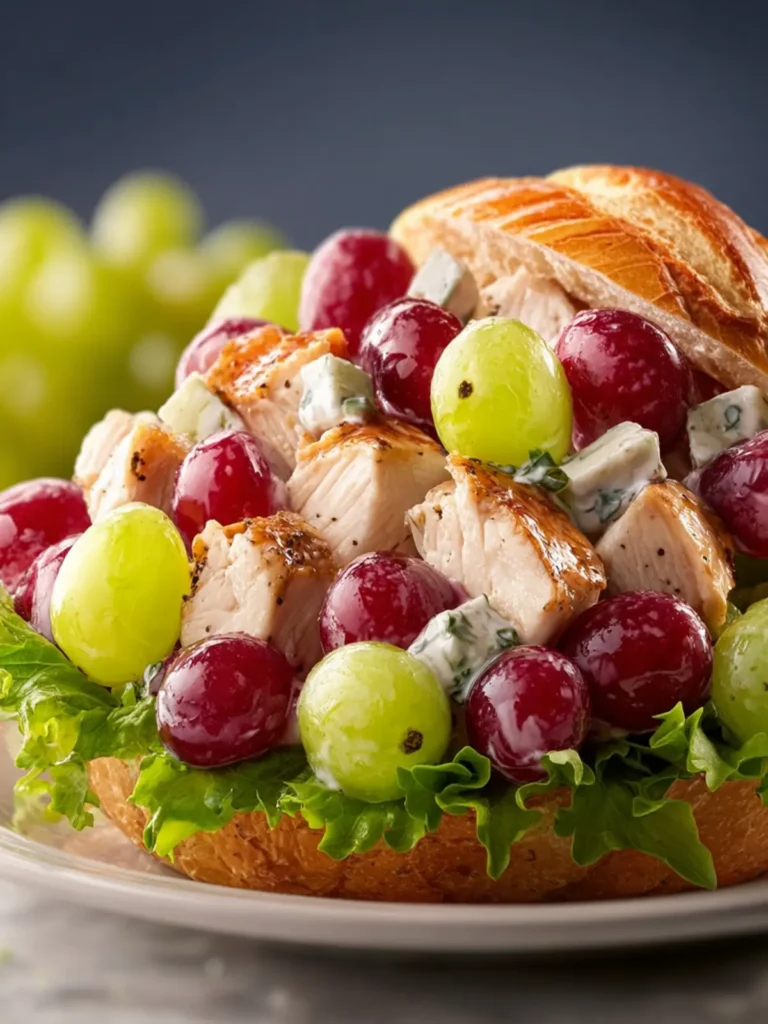 Chicken Salad with Grapes Recipe First Image